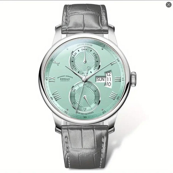 BORMAN Watch Men's Mechanical Automatic Flywheel Men's Watch Business Watch Men's Business Men's Mechanical Watch Gift for Men