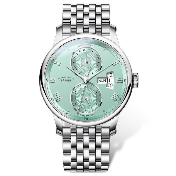 BORMAN Watch Men's Mechanical Automatic Flywheel Men's Watch Business Watch Men's Business Men's Mechanical Watch Gift for Men